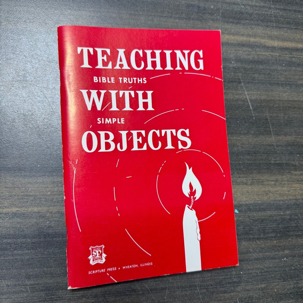 Teaching Bible Truths Simple Objects 1962 Scripture Religious Education Book‎